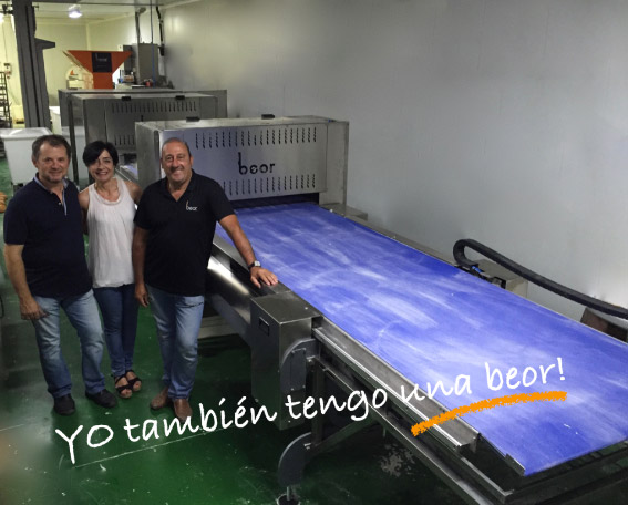 We continue installing Ciabatta lines, this time at Valladolid.