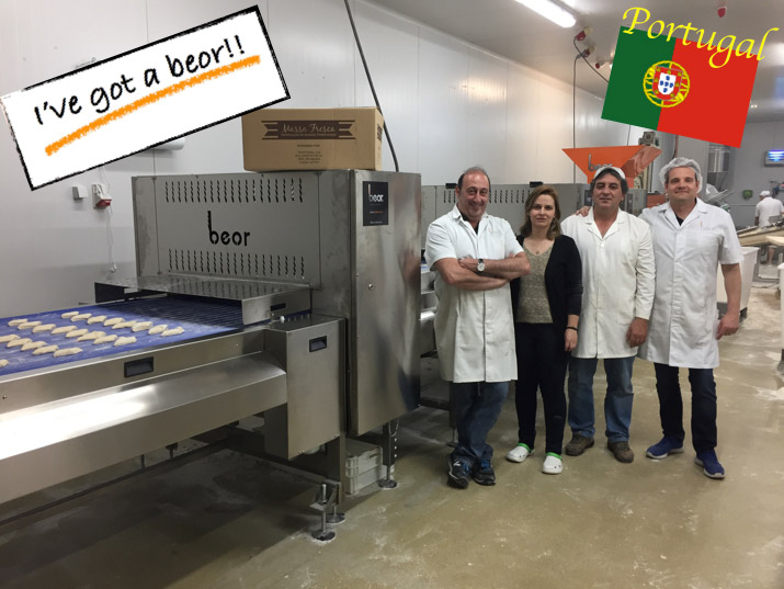 We continue installing Ciabatta lines, this time at Portugal